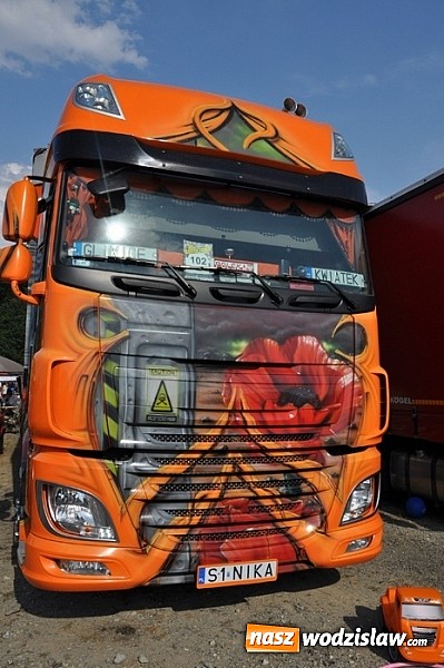 Zdjęcie w galerii na portalu naszwodzislaw.com: Mimo pogody w kratkę tysiące fanów na zlocie Master Truck 2015  wiadomości z regionu