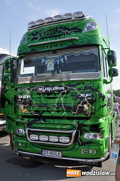 Zdjęcie w galerii na portalu naszwodzislaw.com: Mimo pogody w kratkę tysiące fanów na zlocie Master Truck 2015  wiadomości z regionu