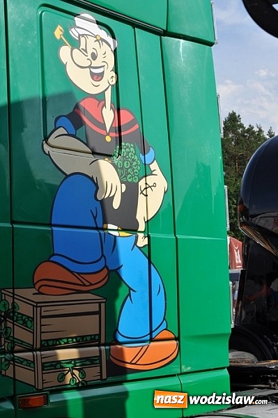 Zdjęcie w galerii na portalu naszwodzislaw.com: Mimo pogody w kratkę tysiące fanów na zlocie Master Truck 2015  wiadomości z regionu