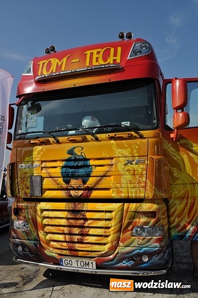 Zdjęcie w galerii na portalu naszwodzislaw.com: Mimo pogody w kratkę tysiące fanów na zlocie Master Truck 2015  wiadomości z regionu