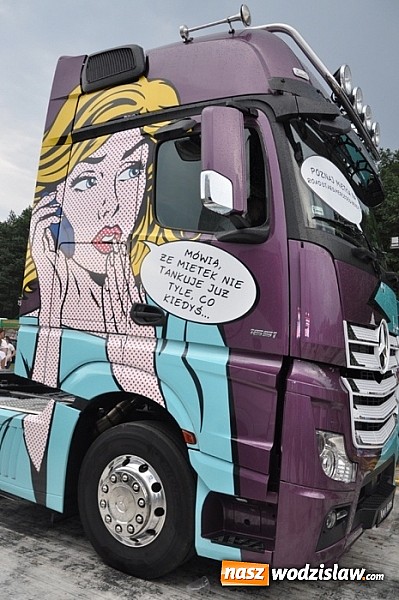 Zdjęcie w galerii na portalu naszwodzislaw.com: Mimo pogody w kratkę tysiące fanów na zlocie Master Truck 2015  wiadomości z regionu
