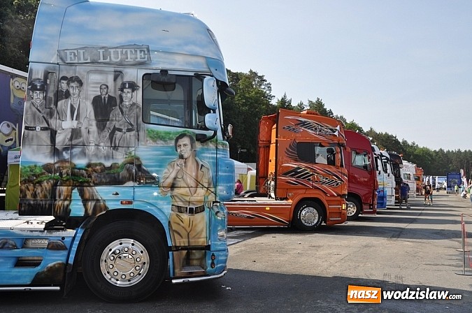 Zdjęcie w galerii na portalu naszwodzislaw.com: Mimo pogody w kratkę tysiące fanów na zlocie Master Truck 2015  wiadomości z regionu