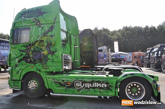 Zdjęcie w galerii na portalu naszwodzislaw.com: Mimo pogody w kratkę tysiące fanów na zlocie Master Truck 2015  wiadomości z regionu