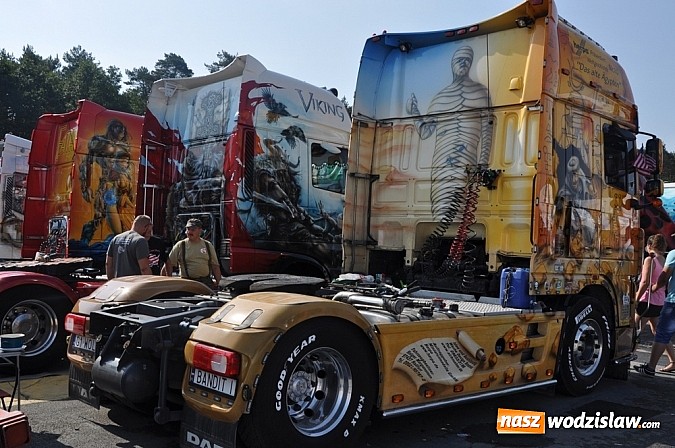 Zdjęcie w galerii na portalu naszwodzislaw.com: Mimo pogody w kratkę tysiące fanów na zlocie Master Truck 2015  wiadomości z regionu