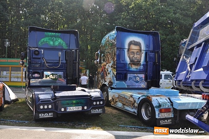 Zdjęcie w galerii na portalu naszwodzislaw.com: Mimo pogody w kratkę tysiące fanów na zlocie Master Truck 2015  wiadomości z regionu