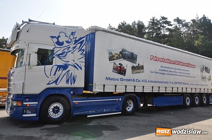 Zdjęcie w galerii na portalu naszwodzislaw.com: Mimo pogody w kratkę tysiące fanów na zlocie Master Truck 2015  wiadomości z regionu