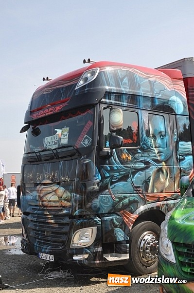 Zdjęcie w galerii na portalu naszwodzislaw.com: Mimo pogody w kratkę tysiące fanów na zlocie Master Truck 2015  wiadomości z regionu