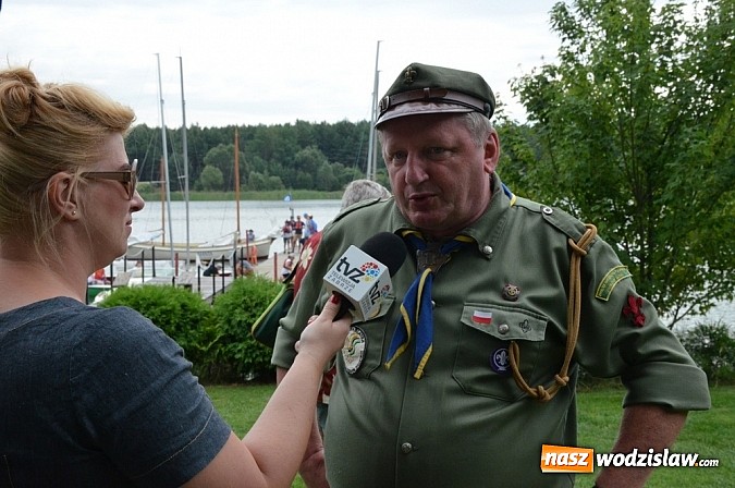 Zdjęcie w galerii na portalu naszwodzislaw.com: Wizyta w Harcerskim Ośrodku Wodnym w Poraju wiadomości z regionu