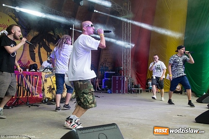 Zdjęcie w galerii na portalu naszwodzislaw.com: Na dwa dni Wodzisław Śląski został opanowany przez reggae wiadomości z regionu