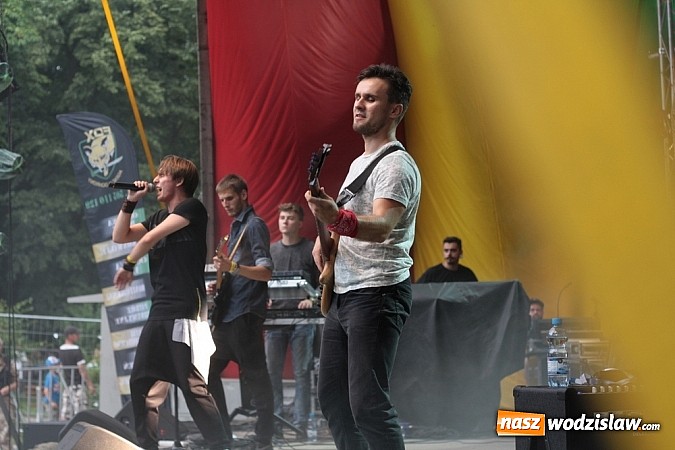 Zdjęcie w galerii na portalu naszwodzislaw.com: Mimo deszczowej pogody Wodzisław stał się Najcieplejszym Miejscem Na Ziemi wiadomości z regionu