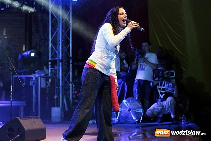 Zdjęcie w galerii na portalu naszwodzislaw.com: Mimo deszczowej pogody Wodzisław stał się Najcieplejszym Miejscem Na Ziemi wiadomości z regionu