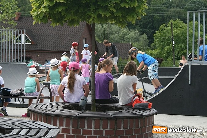 Zdjęcie w galerii na portalu naszwodzislaw.com: Uczyli się widowiskowego pokonywania przeszkód pod okiem wykwalifikowanych instruktorów wiadomości z regionu