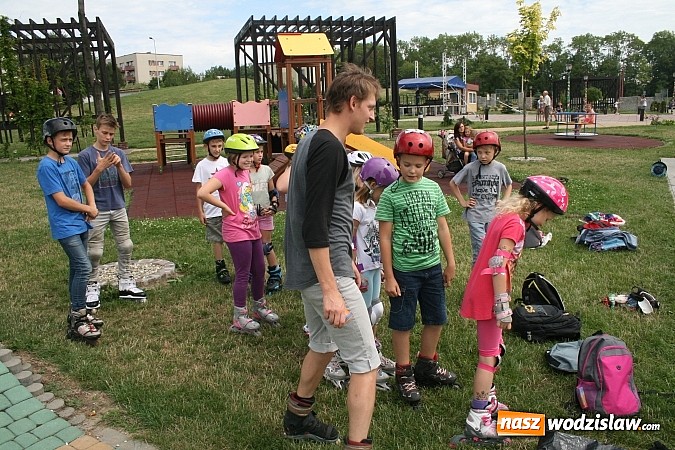 Zdjęcie w galerii na portalu naszwodzislaw.com: Uczyli się widowiskowego pokonywania przeszkód pod okiem wykwalifikowanych instruktorów wiadomości z regionu