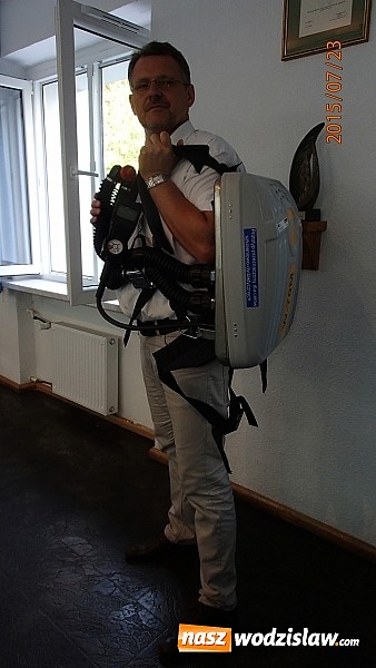 Zdjęcie w galerii na portalu naszwodzislaw.com: Nowoczesny aparat regeneracyjny do celów szkoleniowo - dydaktycznych w PCKU w Wodzisławiu Śląskim wiadomości z regionu