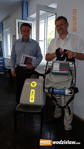 Zdjęcie w galerii na portalu naszwodzislaw.com: Nowoczesny aparat regeneracyjny do celów szkoleniowo - dydaktycznych w PCKU w Wodzisławiu Śląskim wiadomości z regionu