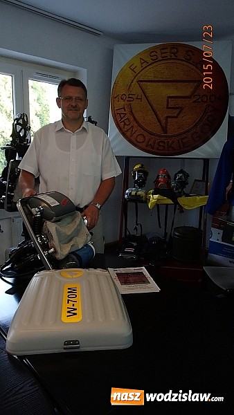 Zdjęcie w galerii na portalu naszwodzislaw.com: Nowoczesny aparat regeneracyjny do celów szkoleniowo - dydaktycznych w PCKU w Wodzisławiu Śląskim wiadomości z regionu