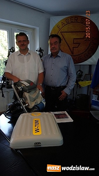 Zdjęcie w galerii na portalu naszwodzislaw.com: Nowoczesny aparat regeneracyjny do celów szkoleniowo - dydaktycznych w PCKU w Wodzisławiu Śląskim wiadomości z regionu