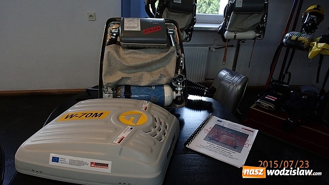 Zdjęcie w galerii na portalu naszwodzislaw.com: Nowoczesny aparat regeneracyjny do celów szkoleniowo - dydaktycznych w PCKU w Wodzisławiu Śląskim wiadomości z regionu