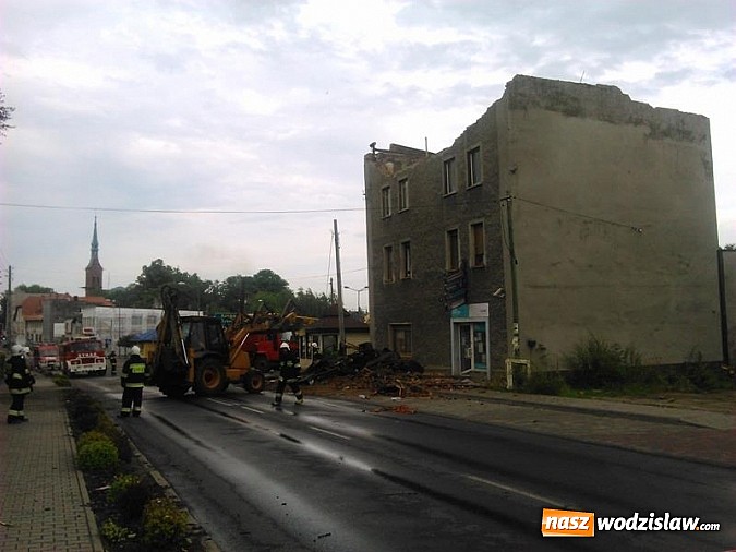 Zdjęcie w galerii na portalu naszwodzislaw.com: Strażacy podsumowali skutki sobotniej wichury. Łącznie interweniowali 161 razy  wiadomości z regionu