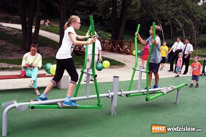 Zdjęcie w galerii na portalu naszwodzislaw.com: Park Aktywnej Rekreacji w Mszanie już otwarty! wiadomości z regionu