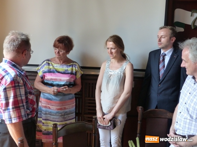 Zdjęcie w galerii na portalu naszwodzislaw.com: Żaneta Matuszek, Marek Pośpiech i Franciszek Nieć opowiadali o swoich międzynarodowych karierach  wiadomości z regionu