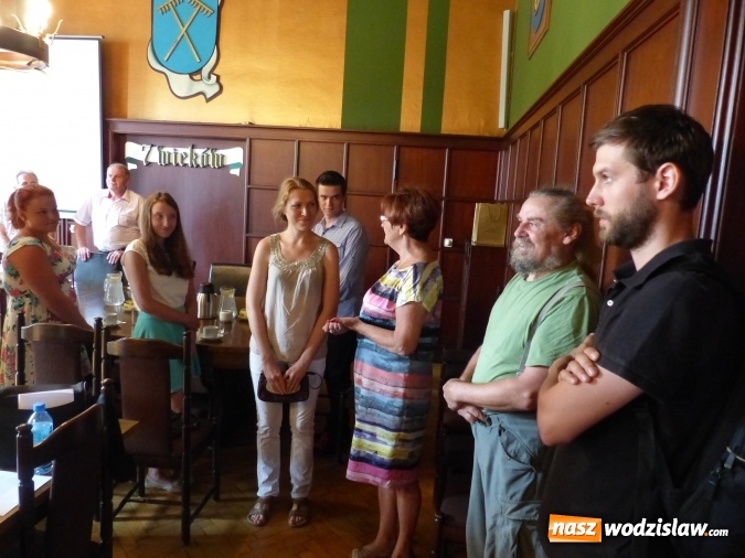 Zdjęcie w galerii na portalu naszwodzislaw.com: Żaneta Matuszek, Marek Pośpiech i Franciszek Nieć opowiadali o swoich międzynarodowych karierach  wiadomości z regionu