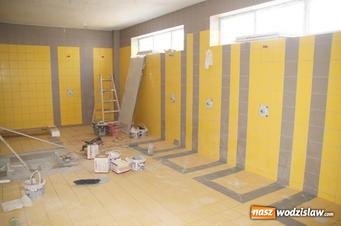 Zdjęcie w galerii na portalu naszwodzislaw.com: Remont basenu trwa. Jak przebiegają prace? wiadomości z regionu