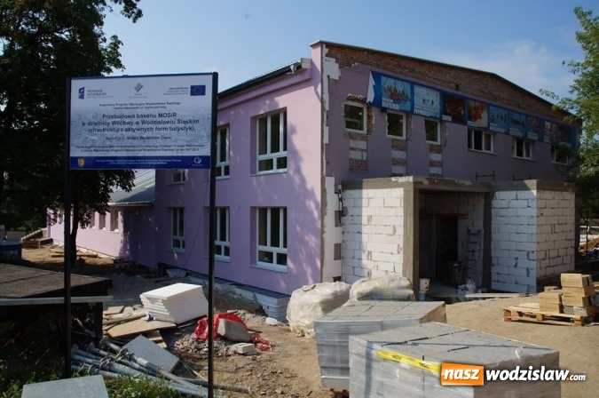 Zdjęcie w galerii na portalu naszwodzislaw.com: Remont basenu trwa. Jak przebiegają prace? wiadomości z regionu