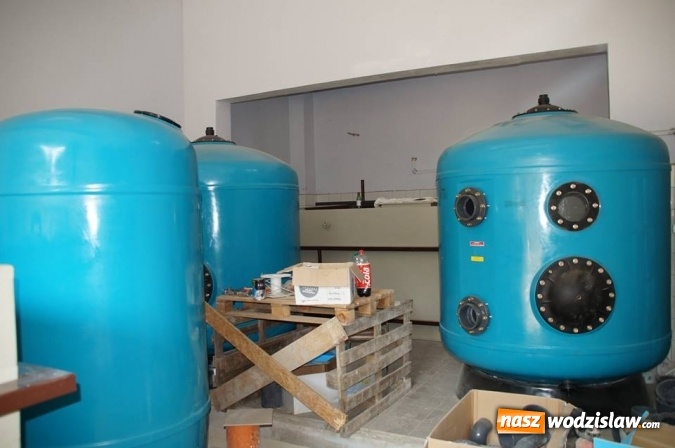 Zdjęcie w galerii na portalu naszwodzislaw.com: Remont basenu trwa. Jak przebiegają prace? wiadomości z regionu