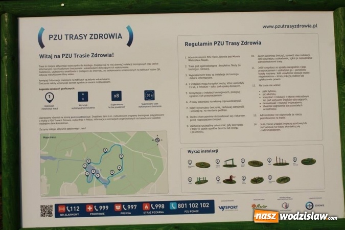 Zdjęcie w galerii na portalu naszwodzislaw.com: Nad Balatonem powstała Trasa Zdrowia  wiadomości z regionu