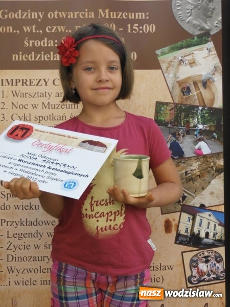 Zdjęcie w galerii na portalu naszwodzislaw.com: Druga edycja warsztat&oacute;w archeologicznych już za nami wiadomości z regionu