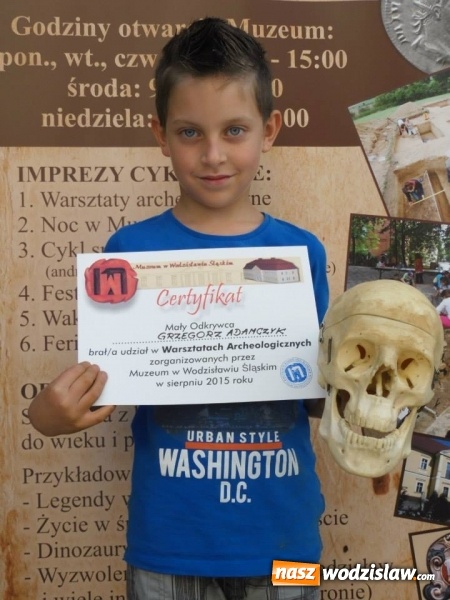 Zdjęcie w galerii na portalu naszwodzislaw.com: Druga edycja warsztat&oacute;w archeologicznych już za nami wiadomości z regionu