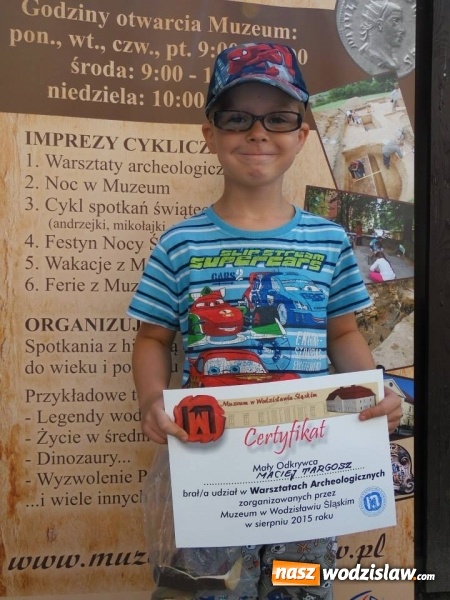 Zdjęcie w galerii na portalu naszwodzislaw.com: Druga edycja warsztat&oacute;w archeologicznych już za nami wiadomości z regionu