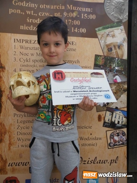 Zdjęcie w galerii na portalu naszwodzislaw.com: Druga edycja warsztat&oacute;w archeologicznych już za nami wiadomości z regionu