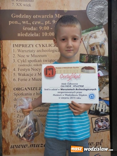 Zdjęcie w galerii na portalu naszwodzislaw.com: Druga edycja warsztat&oacute;w archeologicznych już za nami wiadomości z regionu