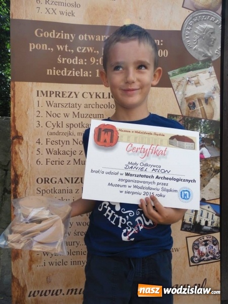 Zdjęcie w galerii na portalu naszwodzislaw.com: Druga edycja warsztat&oacute;w archeologicznych już za nami wiadomości z regionu