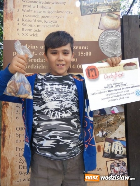 Zdjęcie w galerii na portalu naszwodzislaw.com: Druga edycja warsztat&oacute;w archeologicznych już za nami wiadomości z regionu