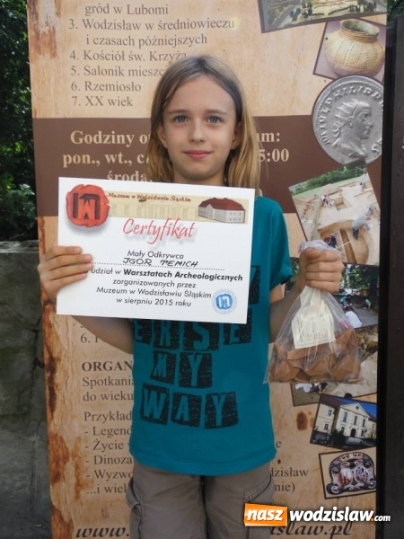 Zdjęcie w galerii na portalu naszwodzislaw.com: Druga edycja warsztat&oacute;w archeologicznych już za nami wiadomości z regionu