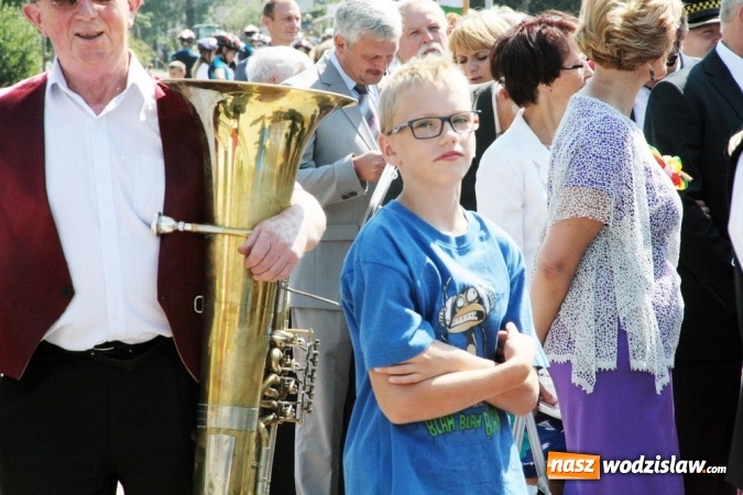 Zdjęcie w galerii na portalu naszwodzislaw.com: Potężny korowód dożynkowy w Gołkowicach! wiadomości z regionu