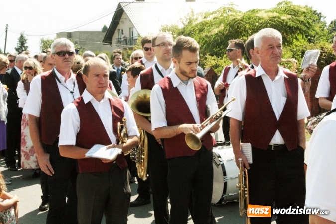 Zdjęcie w galerii na portalu naszwodzislaw.com: Potężny korowód dożynkowy w Gołkowicach! wiadomości z regionu