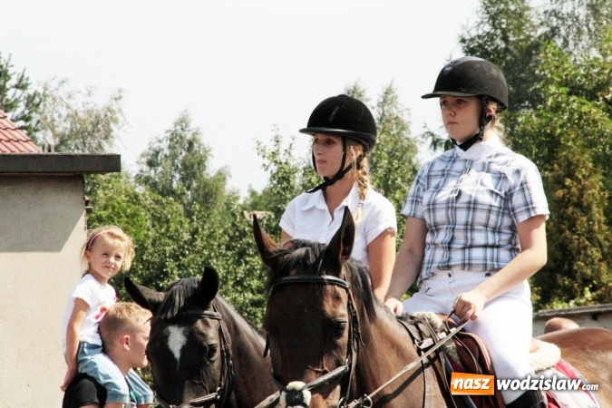 Zdjęcie w galerii na portalu naszwodzislaw.com: Potężny korowód dożynkowy w Gołkowicach! wiadomości z regionu