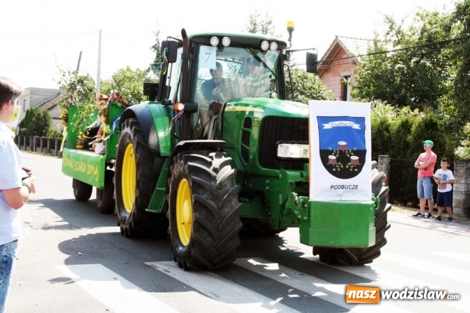 Zdjęcie w galerii na portalu naszwodzislaw.com: Potężny korowód dożynkowy w Gołkowicach! wiadomości z regionu