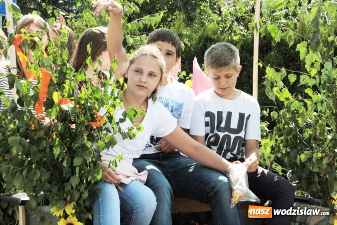 Zdjęcie w galerii na portalu naszwodzislaw.com: Potężny korowód dożynkowy w Gołkowicach! wiadomości z regionu