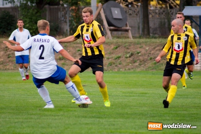 Zdjęcie w galerii na portalu naszwodzislaw.com: Klasa okręgowa: Ogromne szczęście Rydułtów. Naprzód zrobił mały krok naprzód wiadomości z regionu