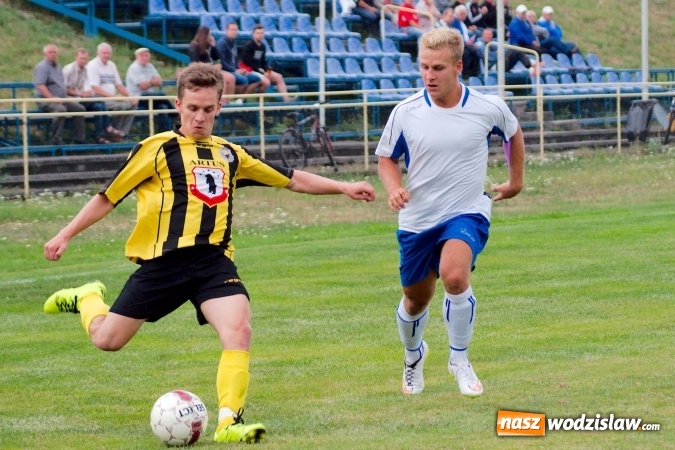 Zdjęcie w galerii na portalu naszwodzislaw.com: Klasa okręgowa: Ogromne szczęście Rydułtów. Naprzód zrobił mały krok naprzód wiadomości z regionu