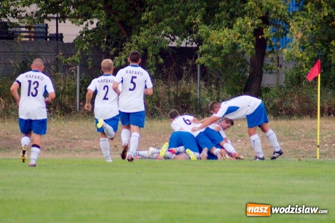 Zdjęcie w galerii na portalu naszwodzislaw.com: Klasa okręgowa: Ogromne szczęście Rydułtów. Naprzód zrobił mały krok naprzód wiadomości z regionu