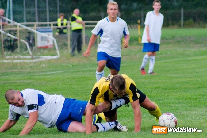 Zdjęcie w galerii na portalu naszwodzislaw.com: Klasa okręgowa: Ogromne szczęście Rydułtów. Naprzód zrobił mały krok naprzód wiadomości z regionu