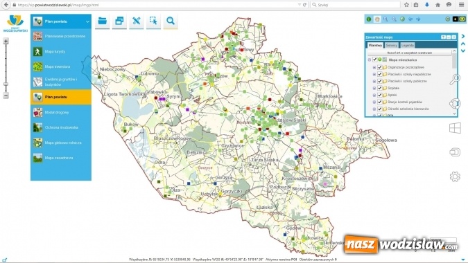 Zdjęcie w galerii na portalu naszwodzislaw.com: W powiecie wodzisławskim ruszył system informacji przestrzennej  wiadomości z regionu