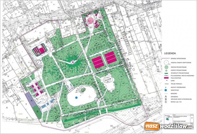 Zdjęcie w galerii na portalu naszwodzislaw.com: Park Miejski w Wodzisławiu Śląskim zostanie zrewitalizowany, każdy może zgłosić swoją koncepcję  wiadomości z regionu