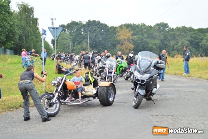 Zdjęcie w galerii na portalu naszwodzislaw.com: Parada motocyklowa przejechała ulicami miasta wiadomości z regionu